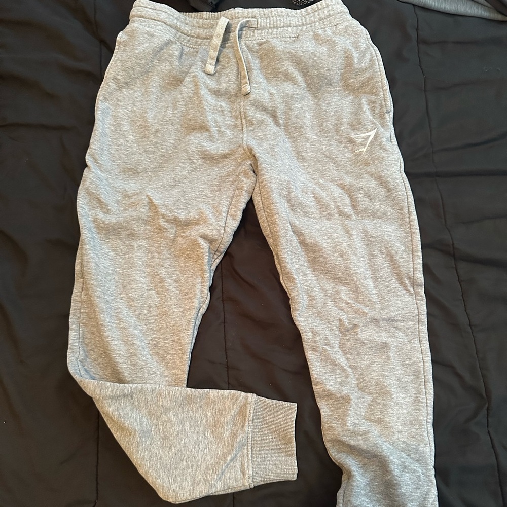 Gray gymshark sweats size S